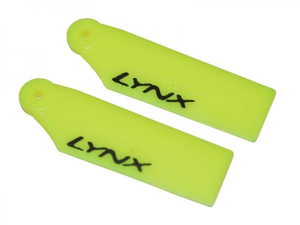 LYNX Blade 180 CFX Kunststoff Heckrotorblätter 36 mm - gelb